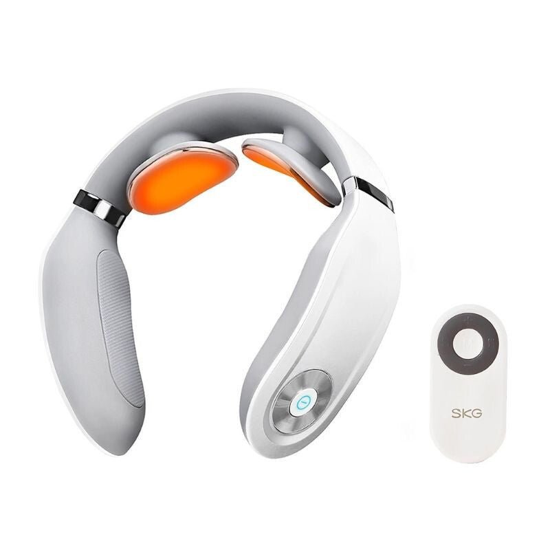 SKG 4098E Fehér Nyakmasszírozó TENS EMS Elektroterápia Nyakfájásra és Izomlazításra - BShopy