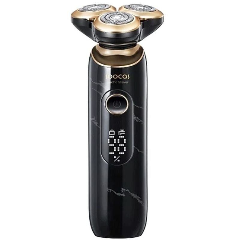 Soocas S32 Fekete Elektromos Szakállvágó Bőrtisztító Tartozékokkal - BShopy