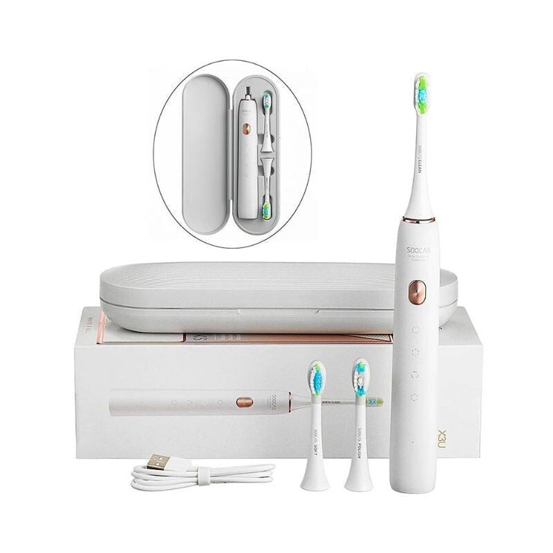 Soocas X3U Fehér Szónikus Elektromos Fogkefe USB - C Töltéssel - BShopy