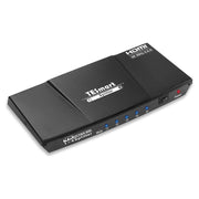 Splitter HDMI UHD TESmart 1x4 – 4K@60Hz, HDR, 18 Gbps (Negru)