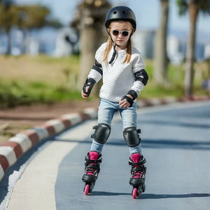 TOPLUS 6 az 1 - ben Gyerek Térd - és Csuklóvédő Készlet M - es - BShopy