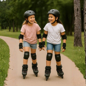 TOPLUS 6 az 1 - ben Gyerek Térd - és Csuklóvédő Készlet M - es - BShopy