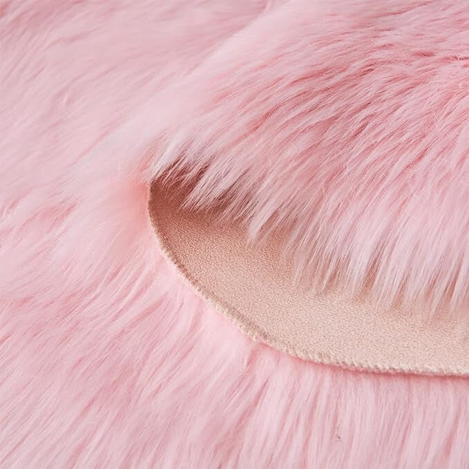 Topspitgo Rózsaszín Műszőrme Szőnyeg - Puha Lakásdekor 70x135 cm Méretben - BShopy