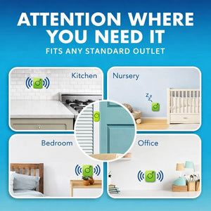 Vezeték Nélküli Ajtócsengő Szett – 1 Adó + 1 Vevő, 300 m Hatótáv, 52 Dallam, LED Jelzés, Elemes - BShopy