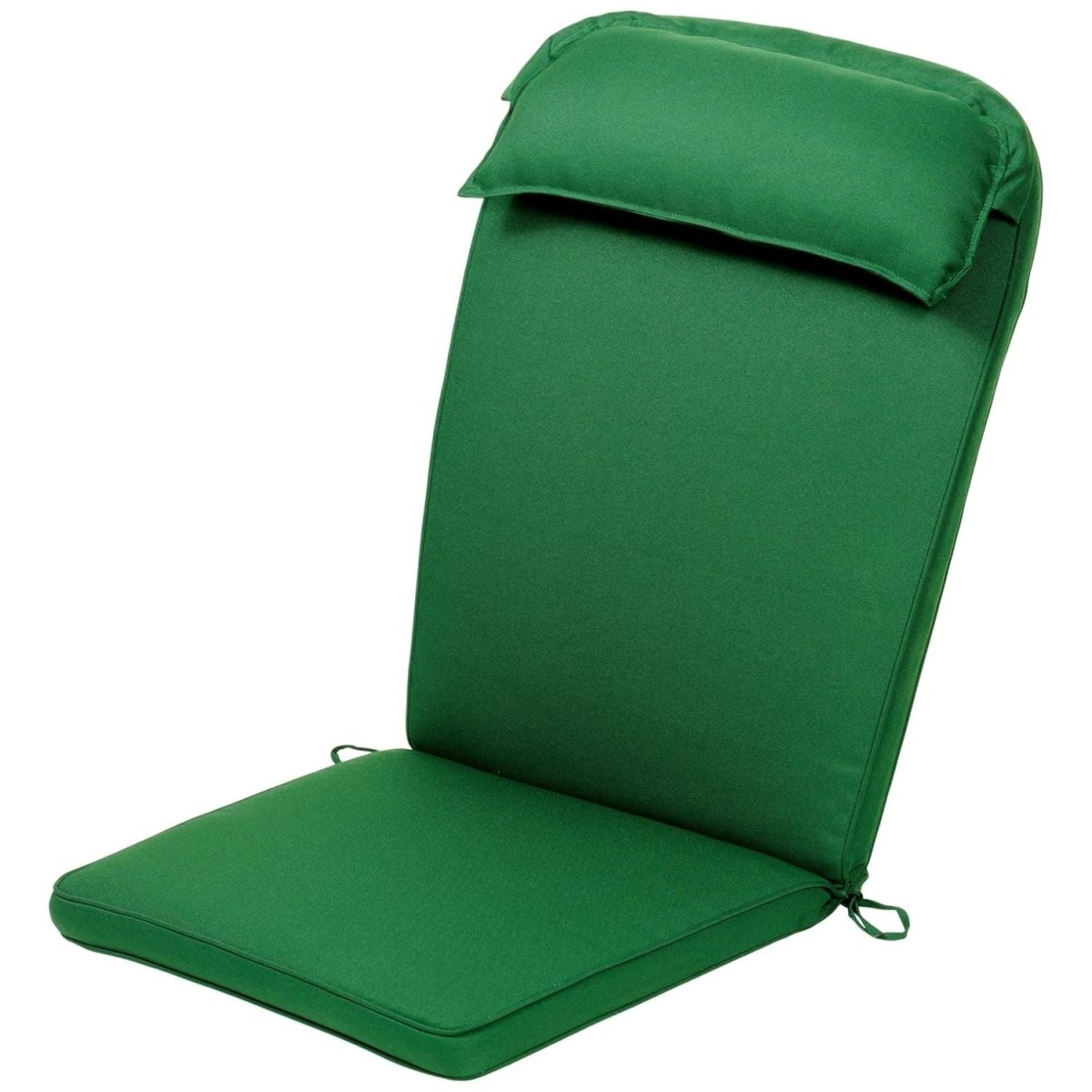 Vízlepergető Magas Háttámlás Kerti Székpárna – Kültéri Pihenőfotel Betét, Vastag Komfort Ülőpárna Levehető Fejpárnával - BShopy