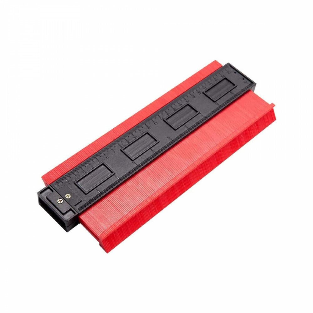 Willingood Kontúrvágó Sablon Piros - Precíz Mérőeszköz Barkácsoláshoz és DIY Projektekhez - BShopy