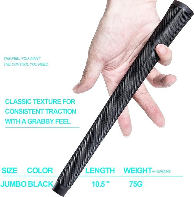 Yamato Jumbo Golfütő Markolat Szett 13db Fekete - BShopy