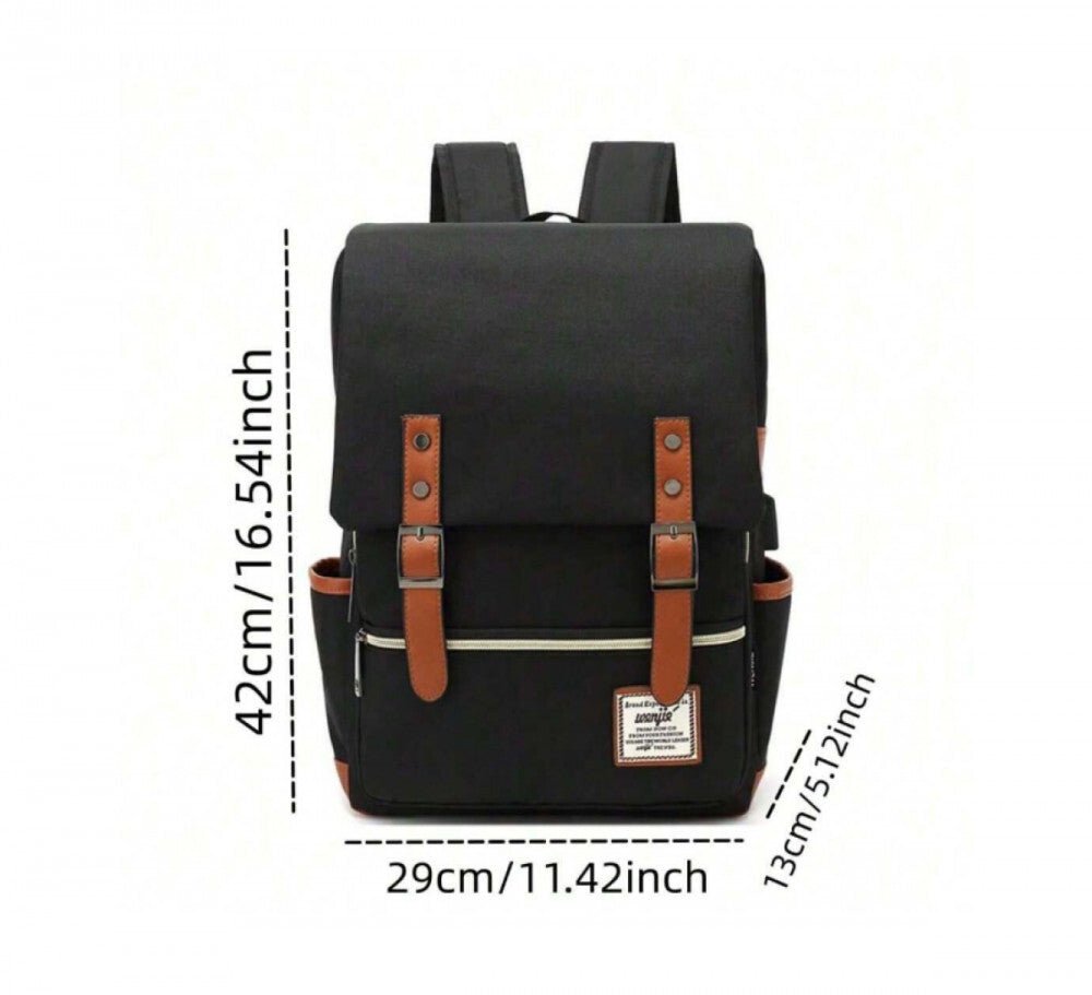YizHixIn Fekete Utazótáska - Vízálló, Oxford Nylon 15″ Laptoprekesszel-BShopy
