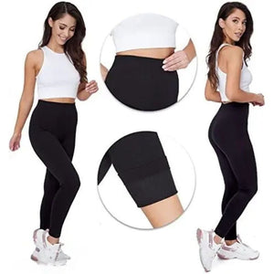 Yulaixuan Női Divatos Pamut Harisnyanadrág - 2 db Fekete, Rugalmas És Kényelmes - BShopy