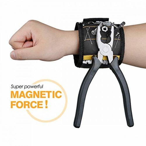 Bratara magnetica MYCARBON Cadou pentru barbati cu 15 magneti puternici pentru unelte de mana