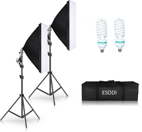 ESDDI PS-025 Set de lumini studio de iluminat Softbox 50x70cm