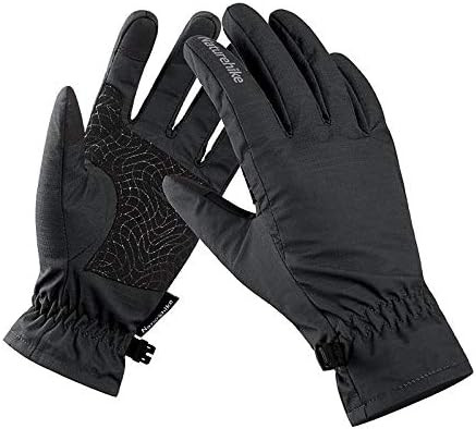 Mănuși de schi Naturehike Winter Waterproof Warm Touchscreen L (Negru)