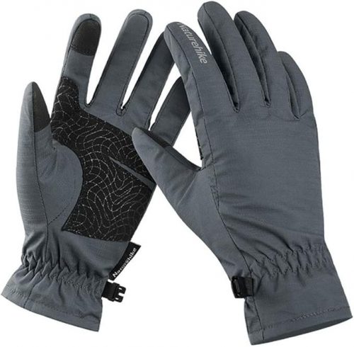 Mănuși de schi Naturehike Winter Waterproof Warm Touchscreen L (gri)