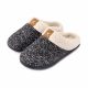 Ultraideas Memory Foam Winter Mum Mărimea 44-45 (negru-alb)