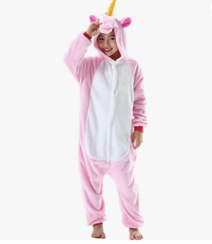 Costum pentru animale în costume unicorn 140 cm (roz)