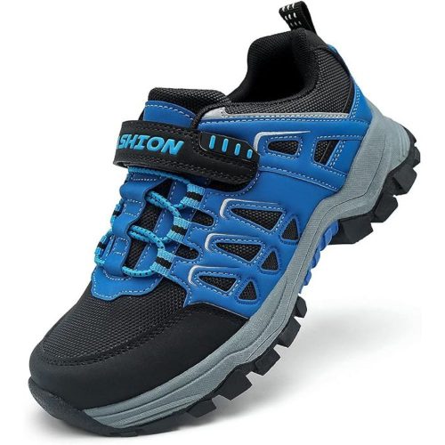 Pantofi de drumeție ASHION pentru copii mărimea 38 (albastru)