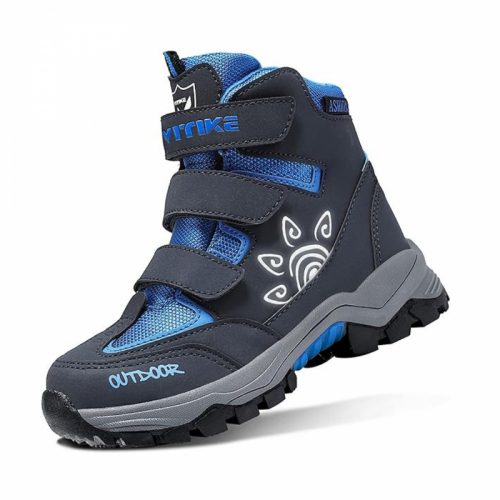 Pantofi de iarnă ASHION mărimea 30 (albastru închis-negru)