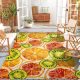 Covor de exterior Decomall Fruit Pattern 120x170cm