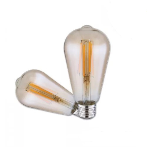 Bec LED ST64 E27 stil vintage 6 buc