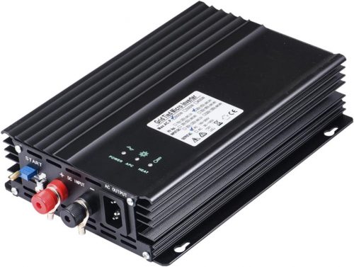 Invertor solar ARCELI 500W 12V MPPT conectat la rețea - (negru)